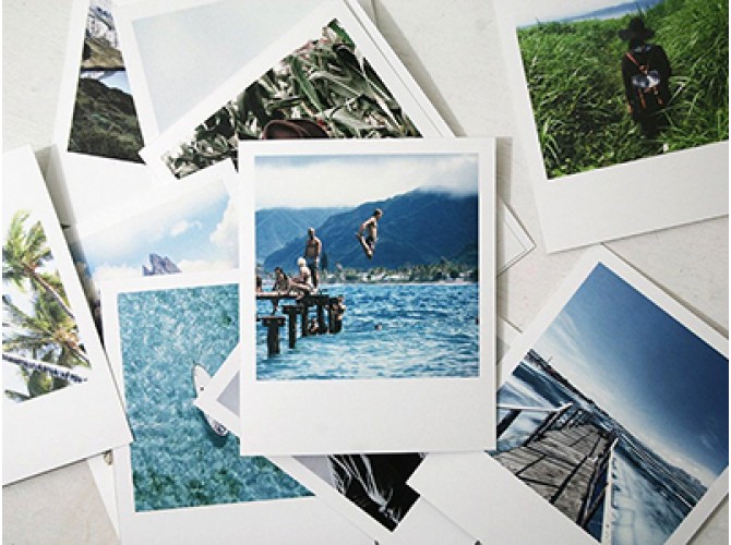 Печать в стиле "Polaroid"