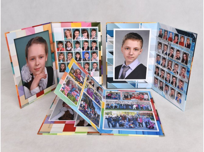 Альбом школьный фотокнига 3